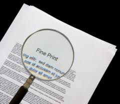 insurance policy fine print insurance policy fine print