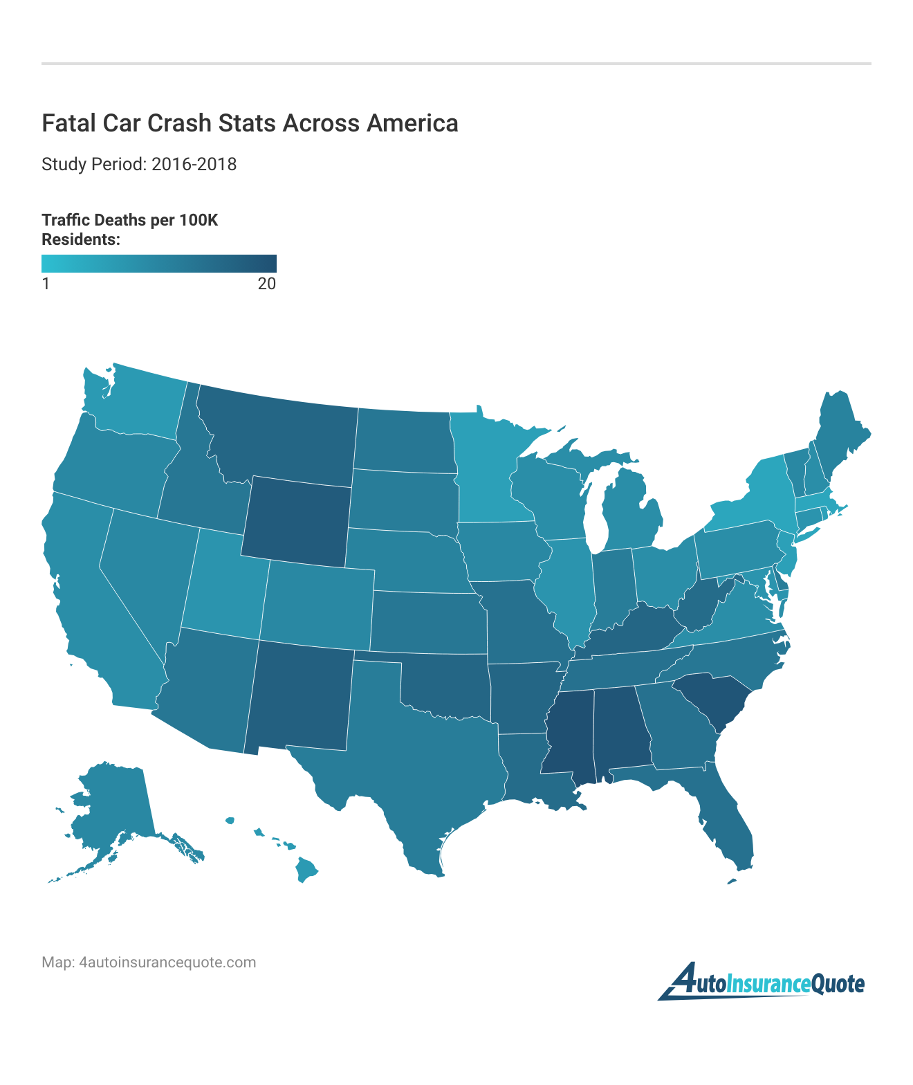 Fatal Car Crash Stats Across America