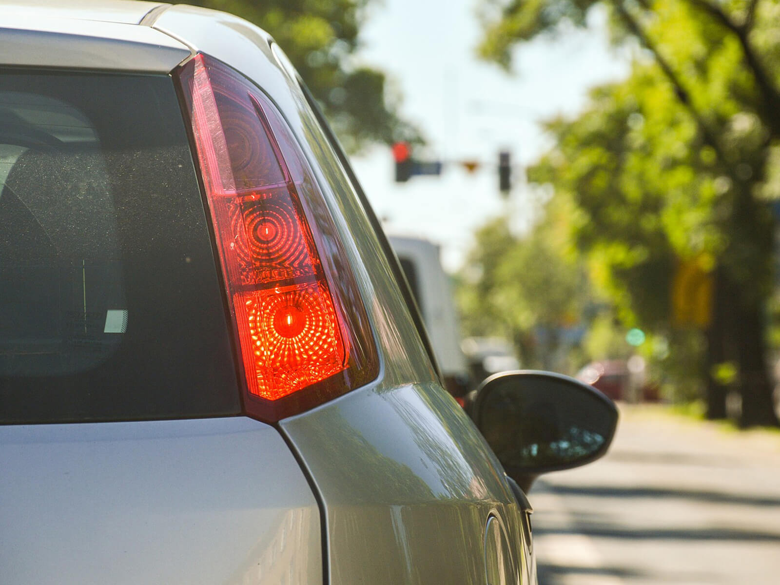 Who is at-fault if you rear-end somebody who slammed on their brakes?